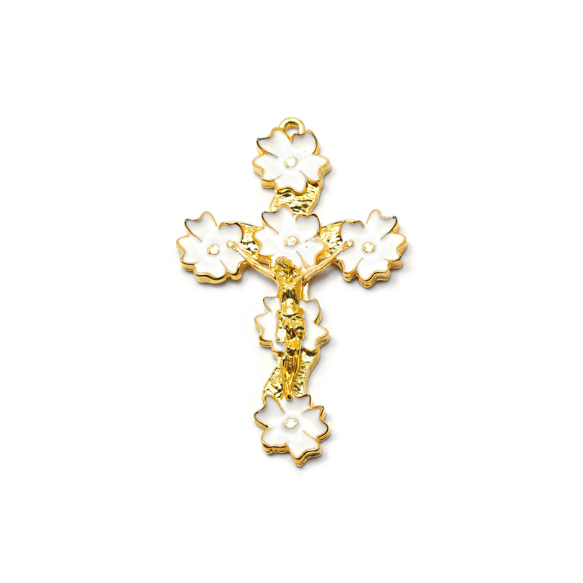 Holy Easter Aulite stones & Gold Rosary