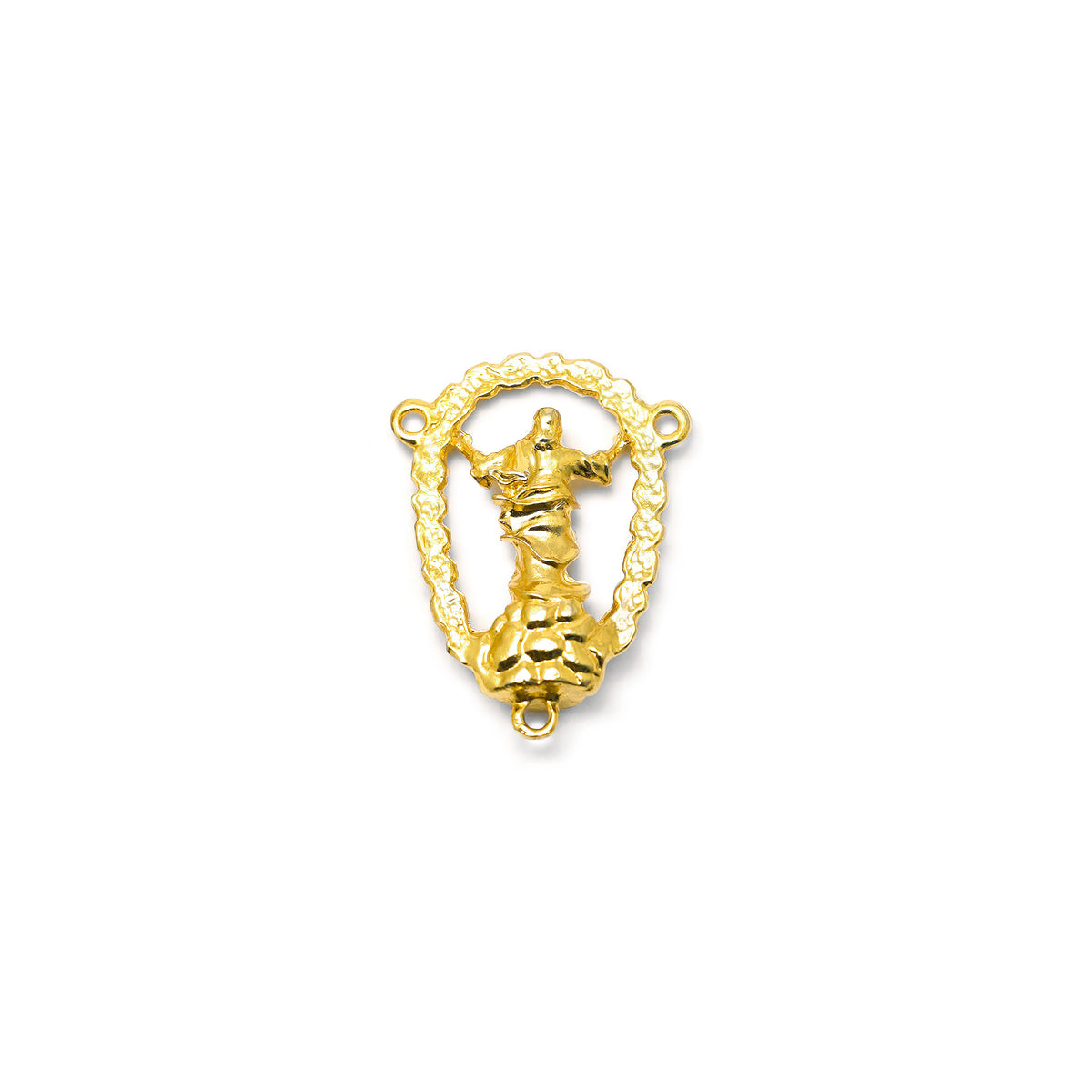 Holy Easter Aulite stones & Gold Rosary