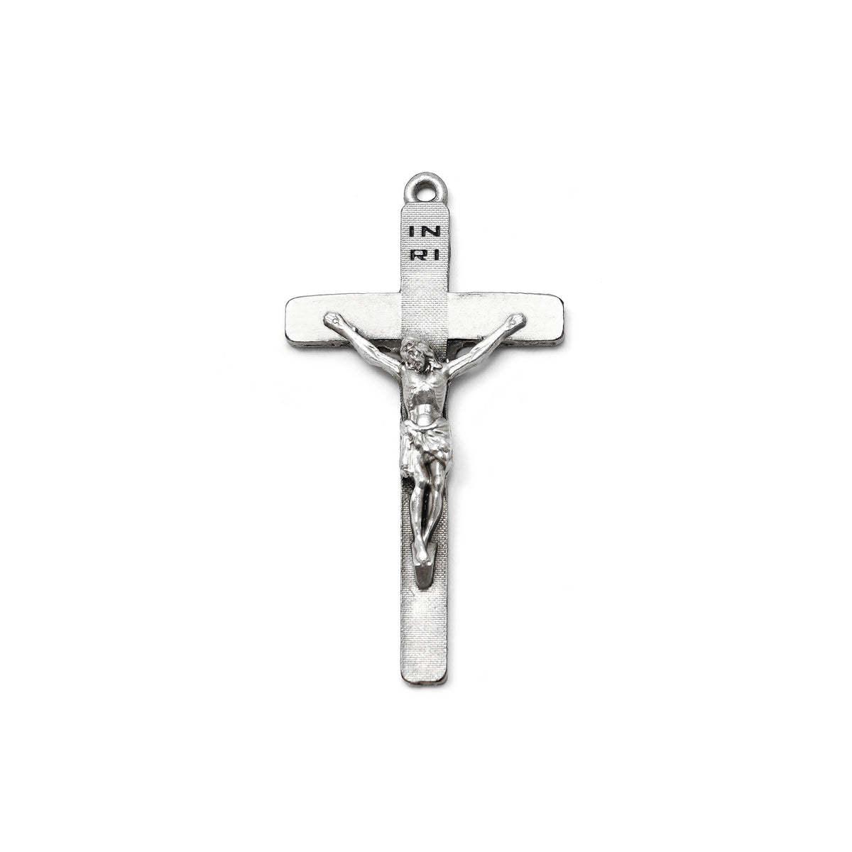Saint Joseph Rosary in silver