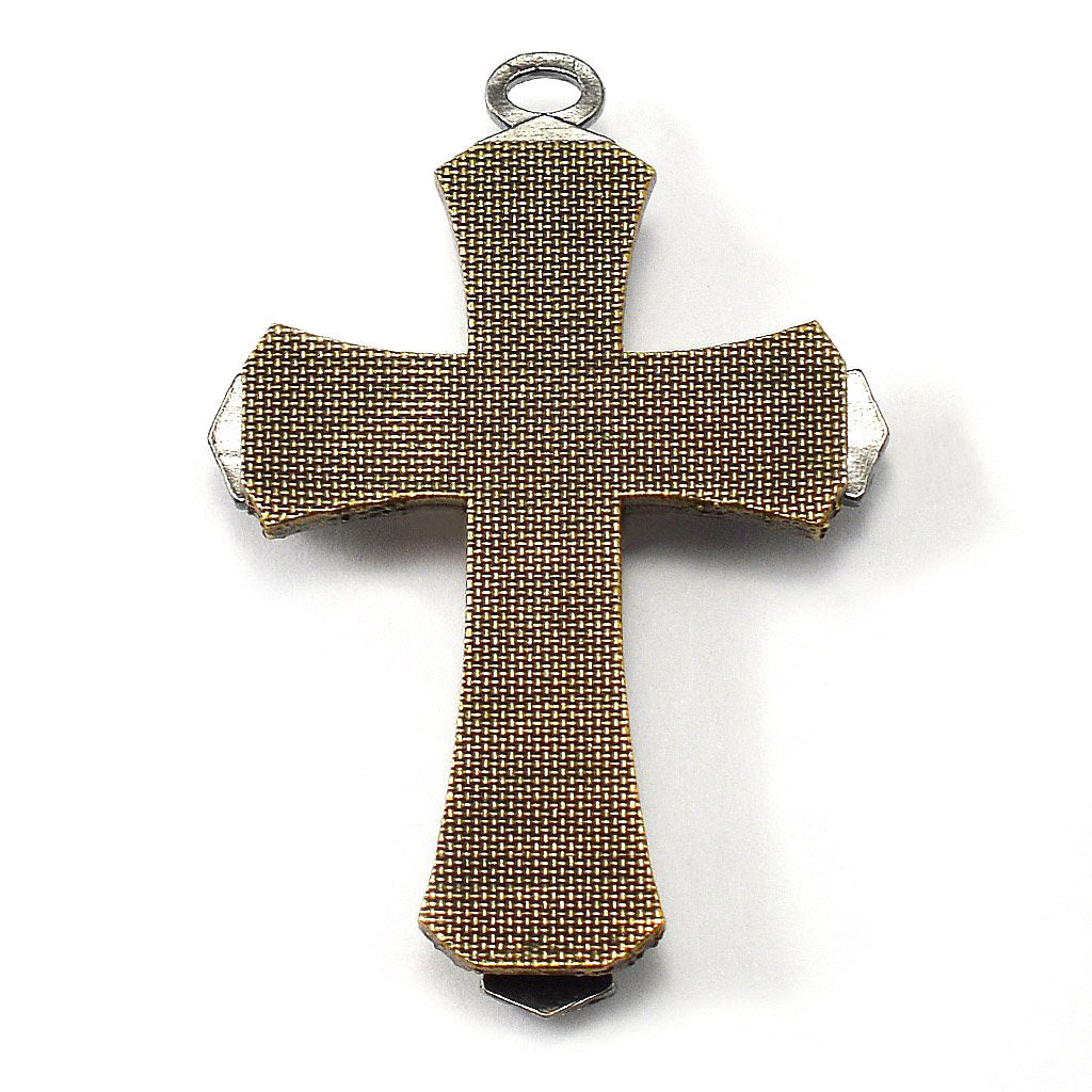 Saint Joseph Rosary in Bronze, Black & Hematite