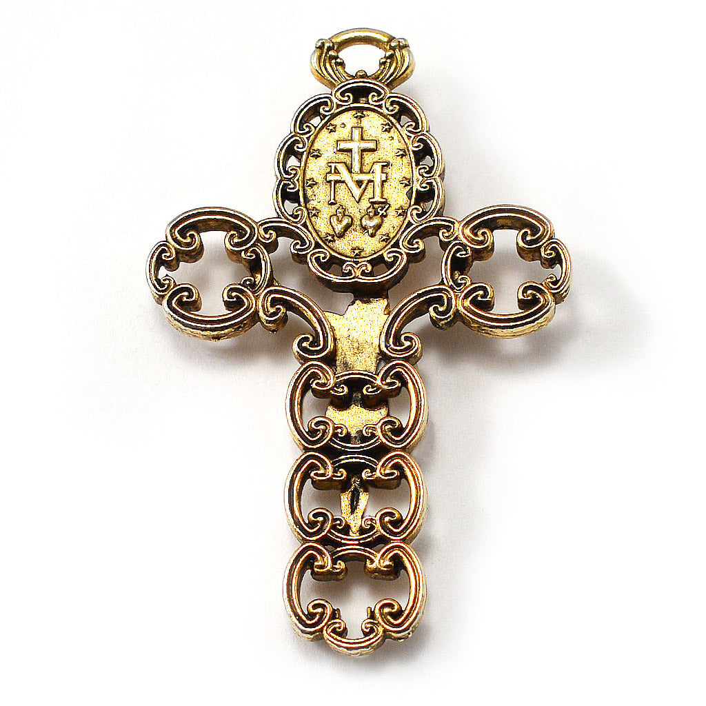 Our Lady of the Miraculous Medal Rosary with Italian Wood