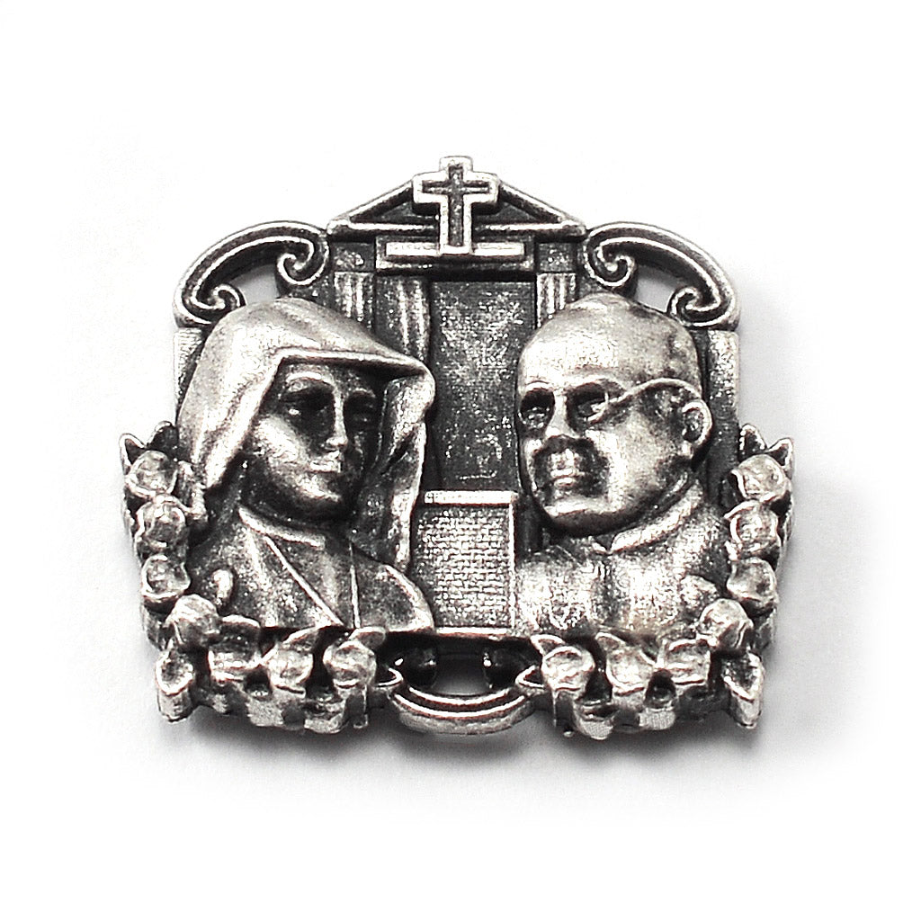 Saint Faustina Divine Mercy Rosary with Faceted Bohemian Glass Beads