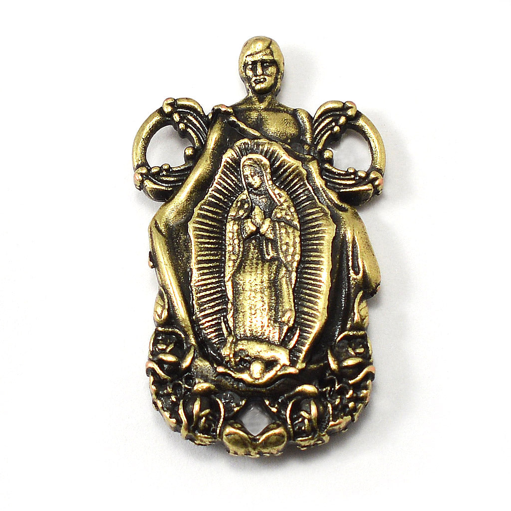 Our Lady of Guadalupe & Saint Juan Diego Rosary with Lumen Beads