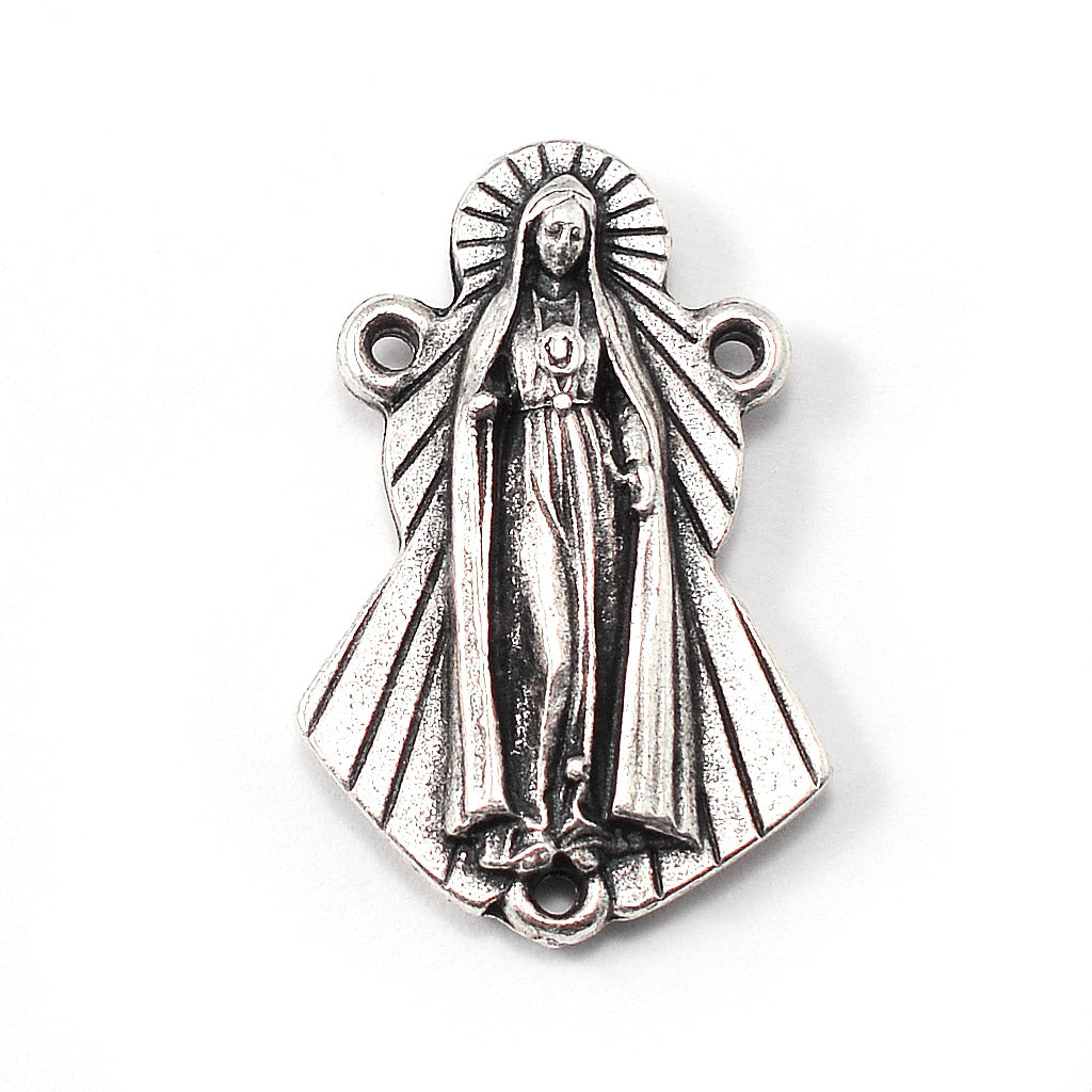 The Holy Mass Rosary with Italian Olivewood and Mother of Pearl Beads