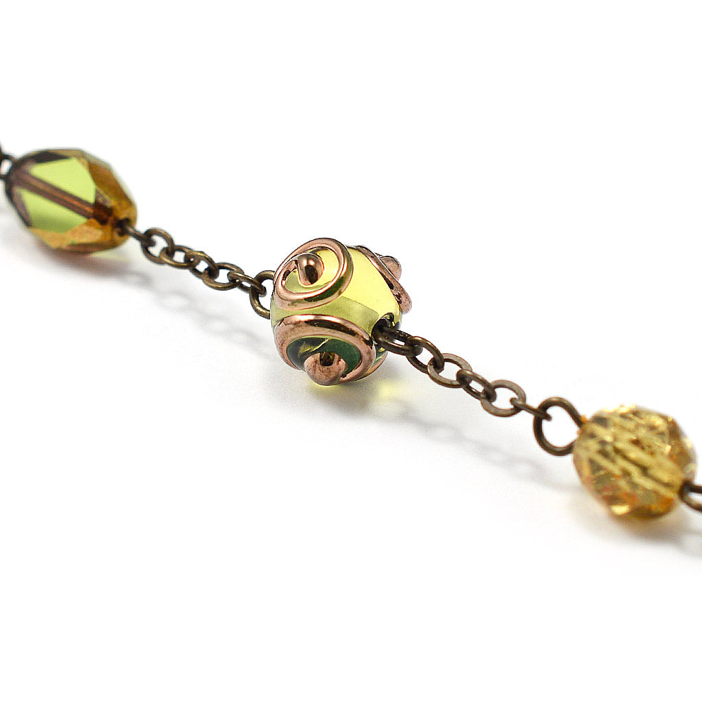 Our Lady of Guadalupe & Saint Juan Diego Rosary with Lumen Beads