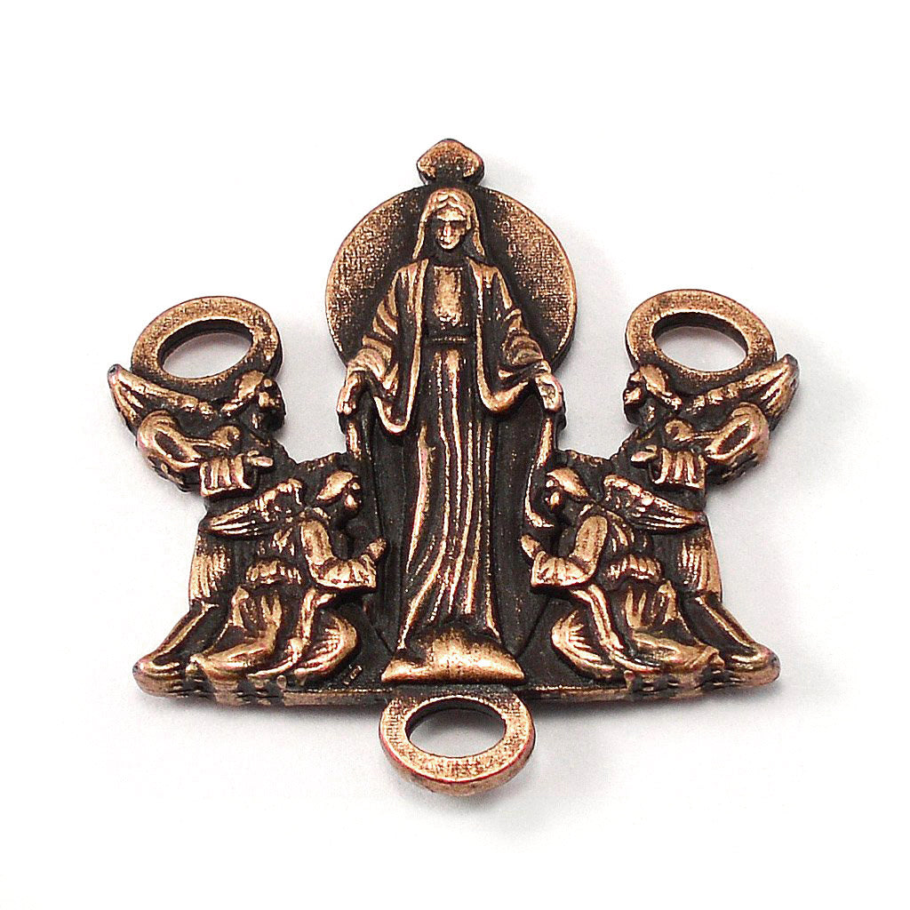 Our Lady of Lourdes Rosary with Hematite