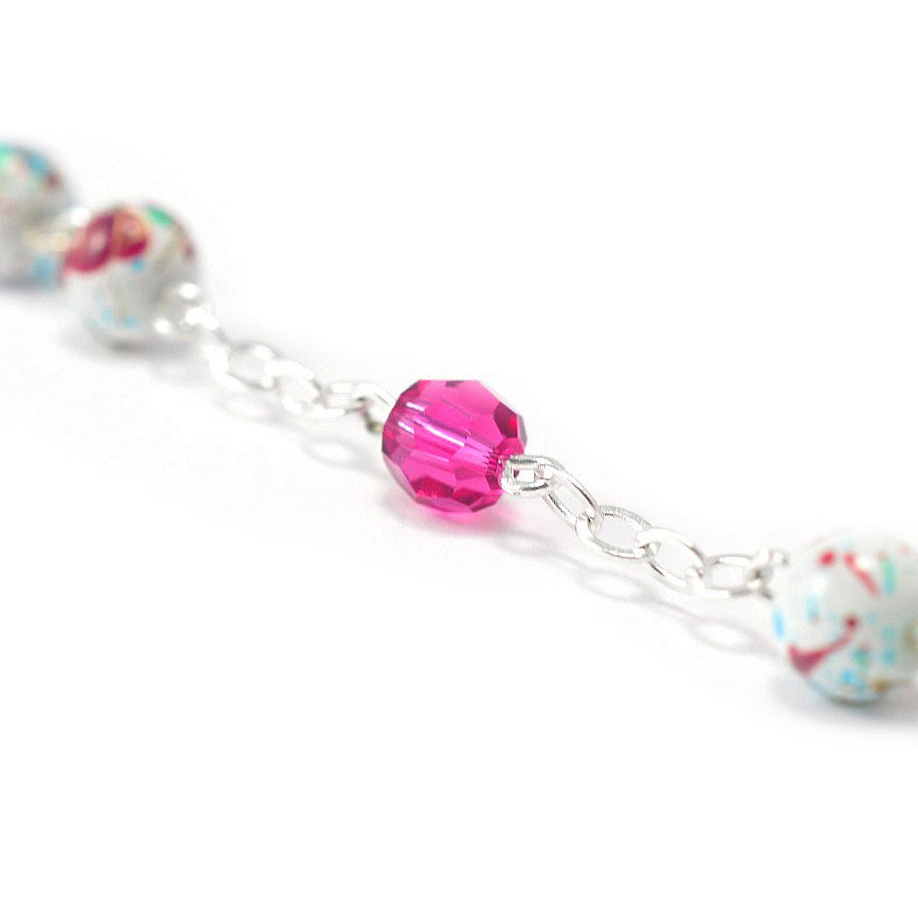 Resurrection Rosary with Multicolored Beads