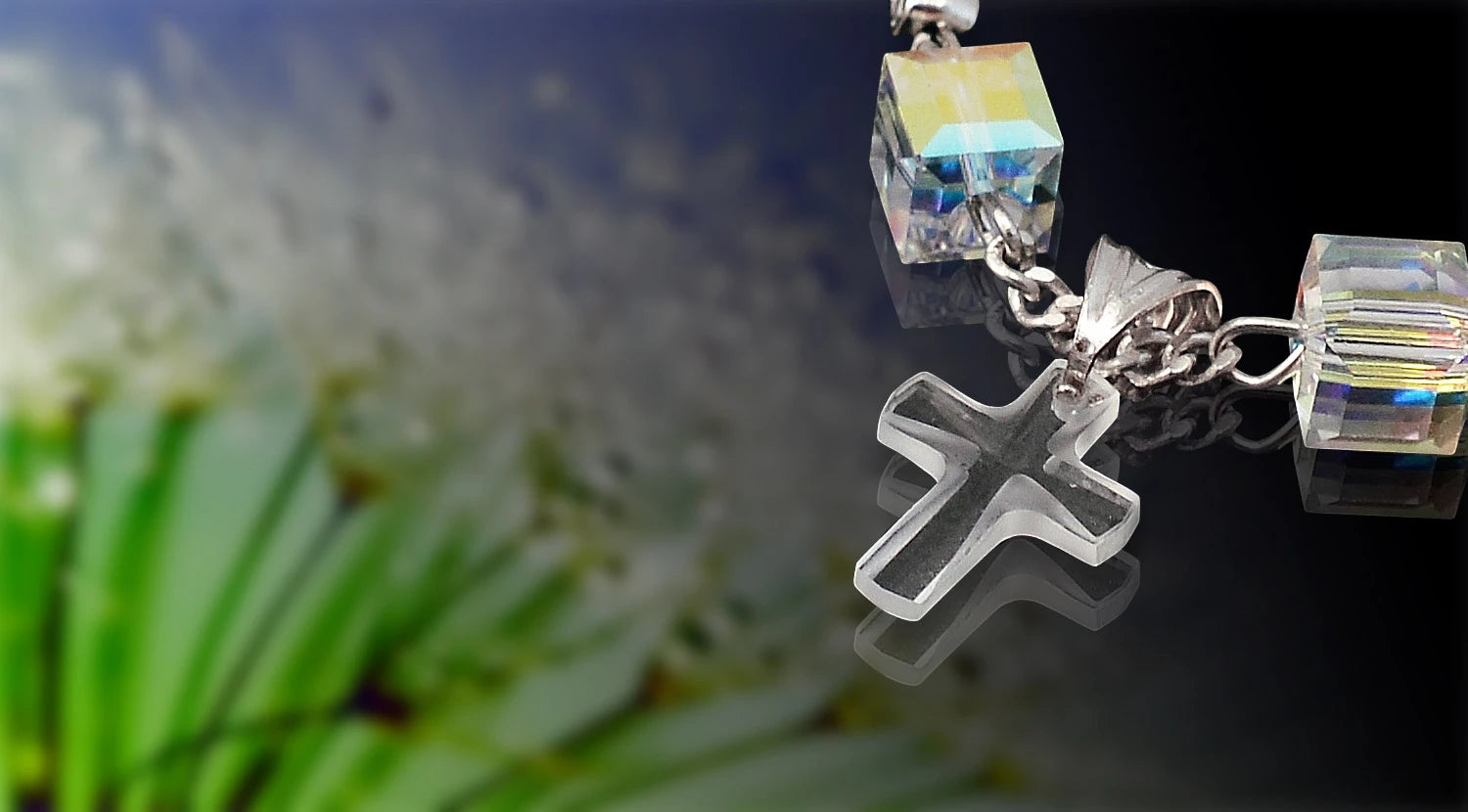 Swarovski large 2025 cross pendant