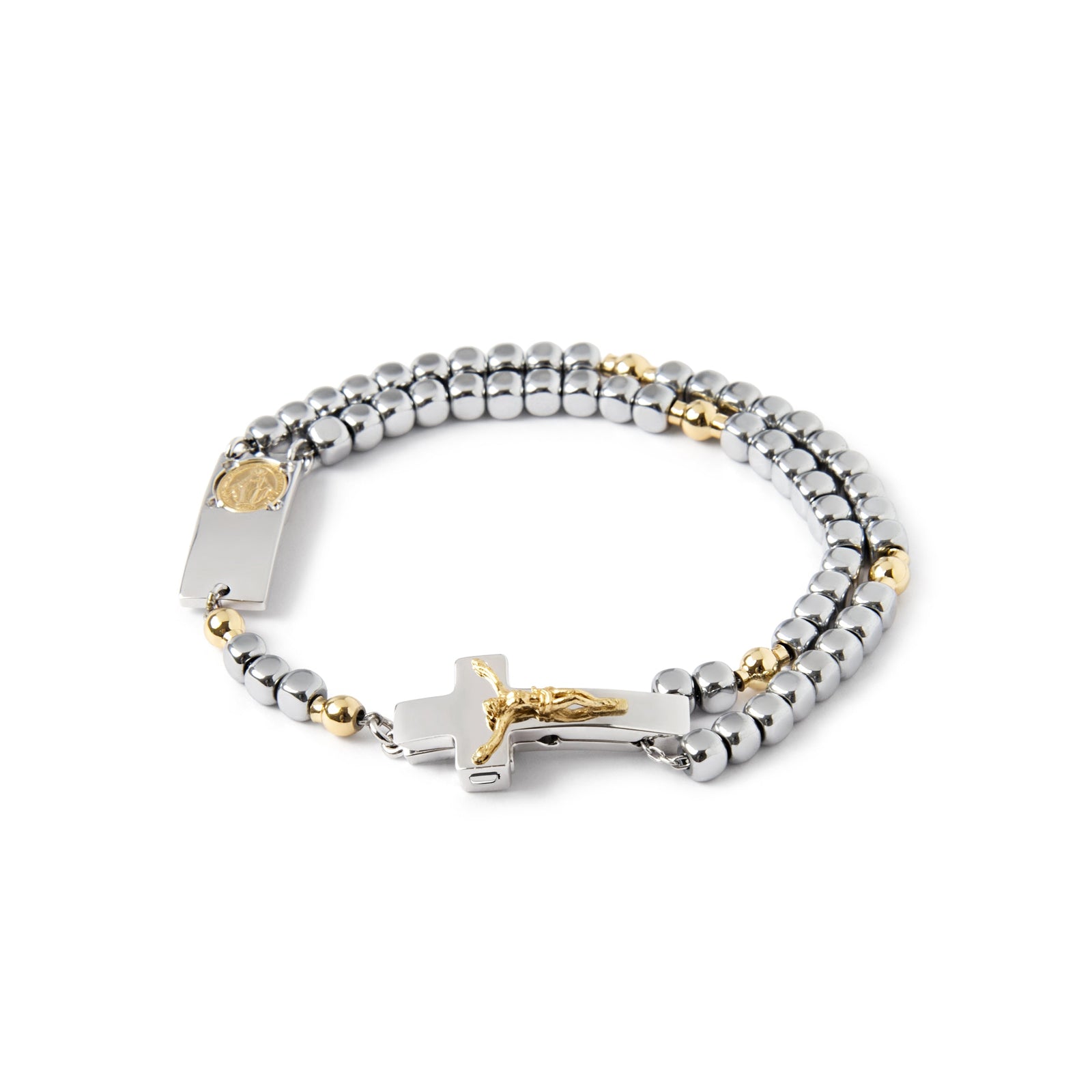 Rosalet® Gold-Plated & Hematite Rosary Bracelet - Prices from 699.00 to 801.00