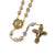 Mary's Motherly Love Collection Blue & Gold Rosary