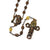 Miraculous Medal Rosary in Antique Copper