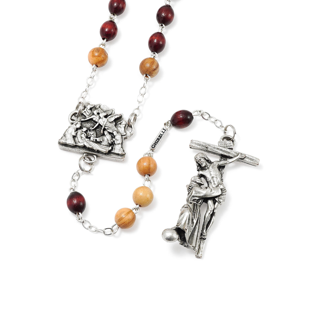 Saint Francis Transitus Rosary | Silver Edition