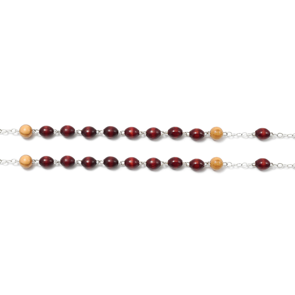 Saint Francis Transitus Rosary | Silver Edition
