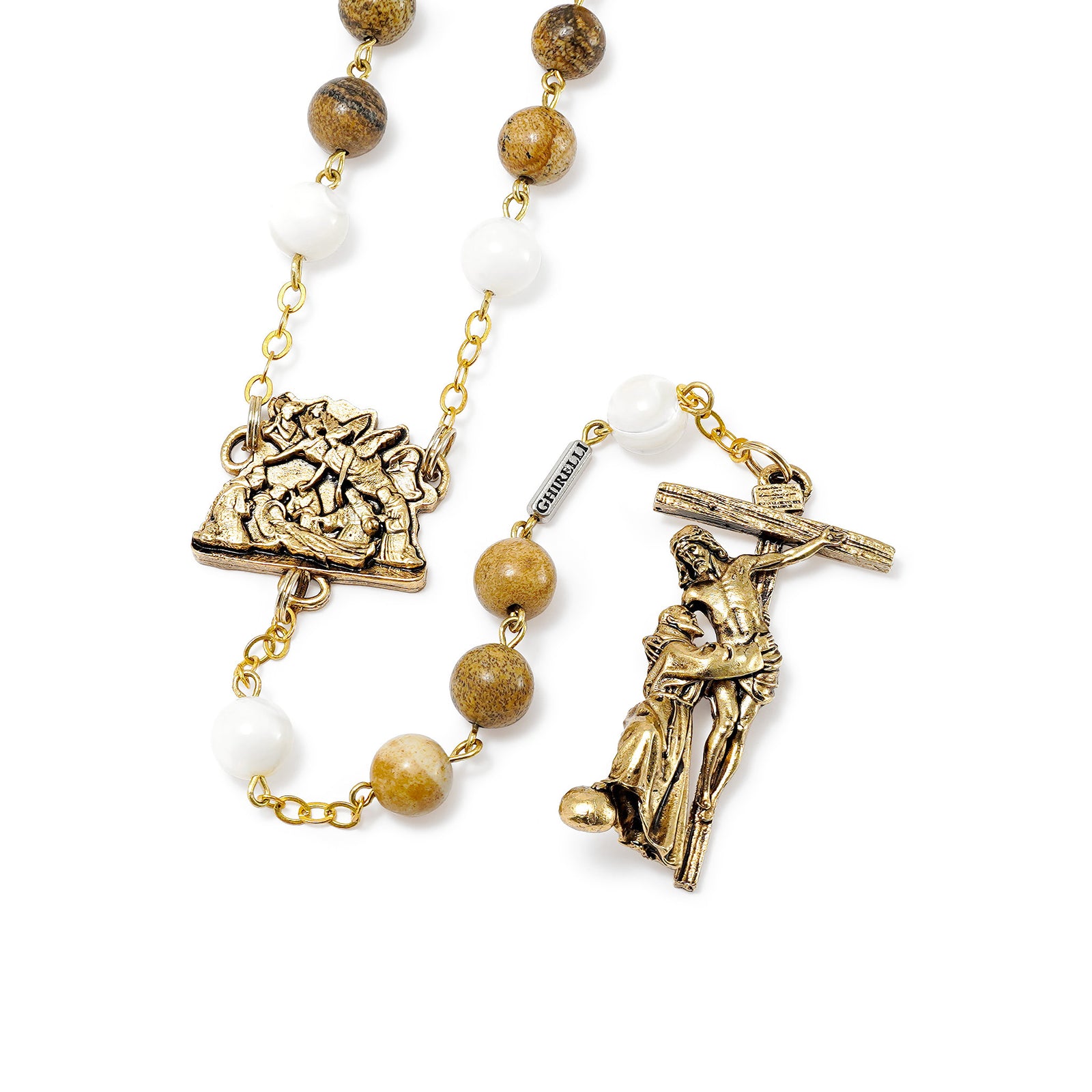 Saint Francis Transitus Rosary | Gold Edition