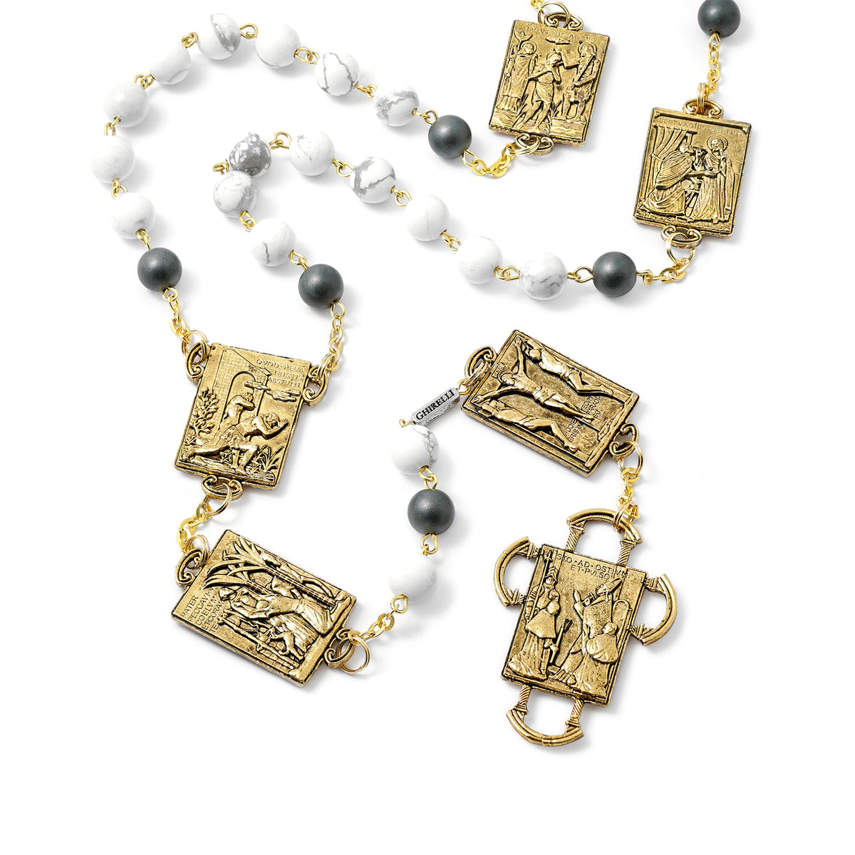 Holy Door Rosary – Ghirelli® Jubilee Edition with 16 Panel Meditations