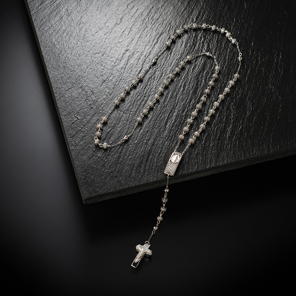 Pearl Sacred Heart Rosary | Rosary.com™