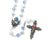 Our Lady of Fatima Rosary with Genuine Murano Beads & Crystal