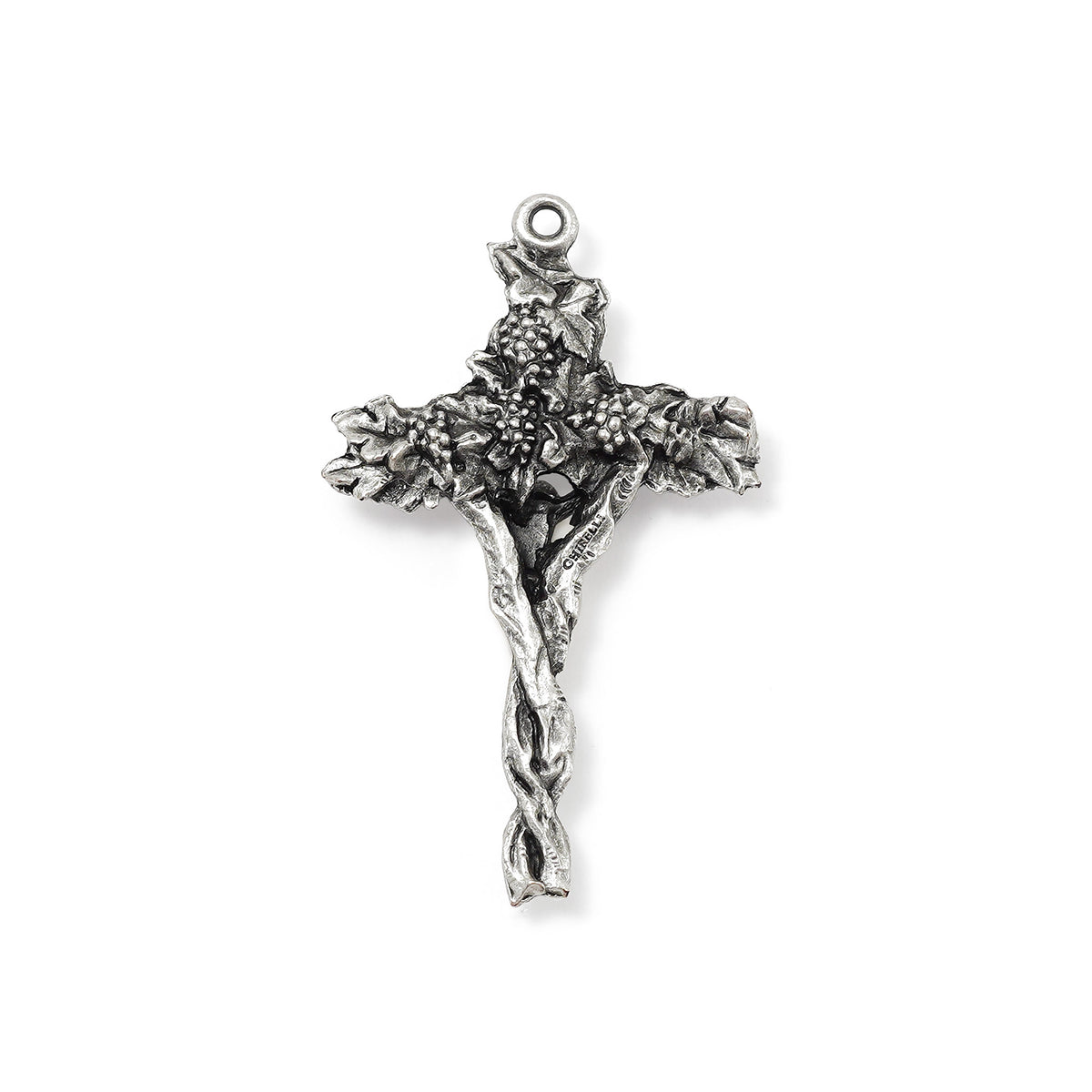 Saint Francis and Saint Clare of Assisi Wood &amp; Silver Rosary