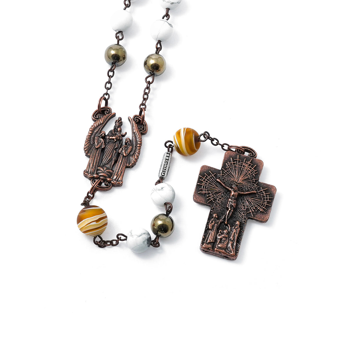 The Holy Mass Rosary with Genuine Murano Glass