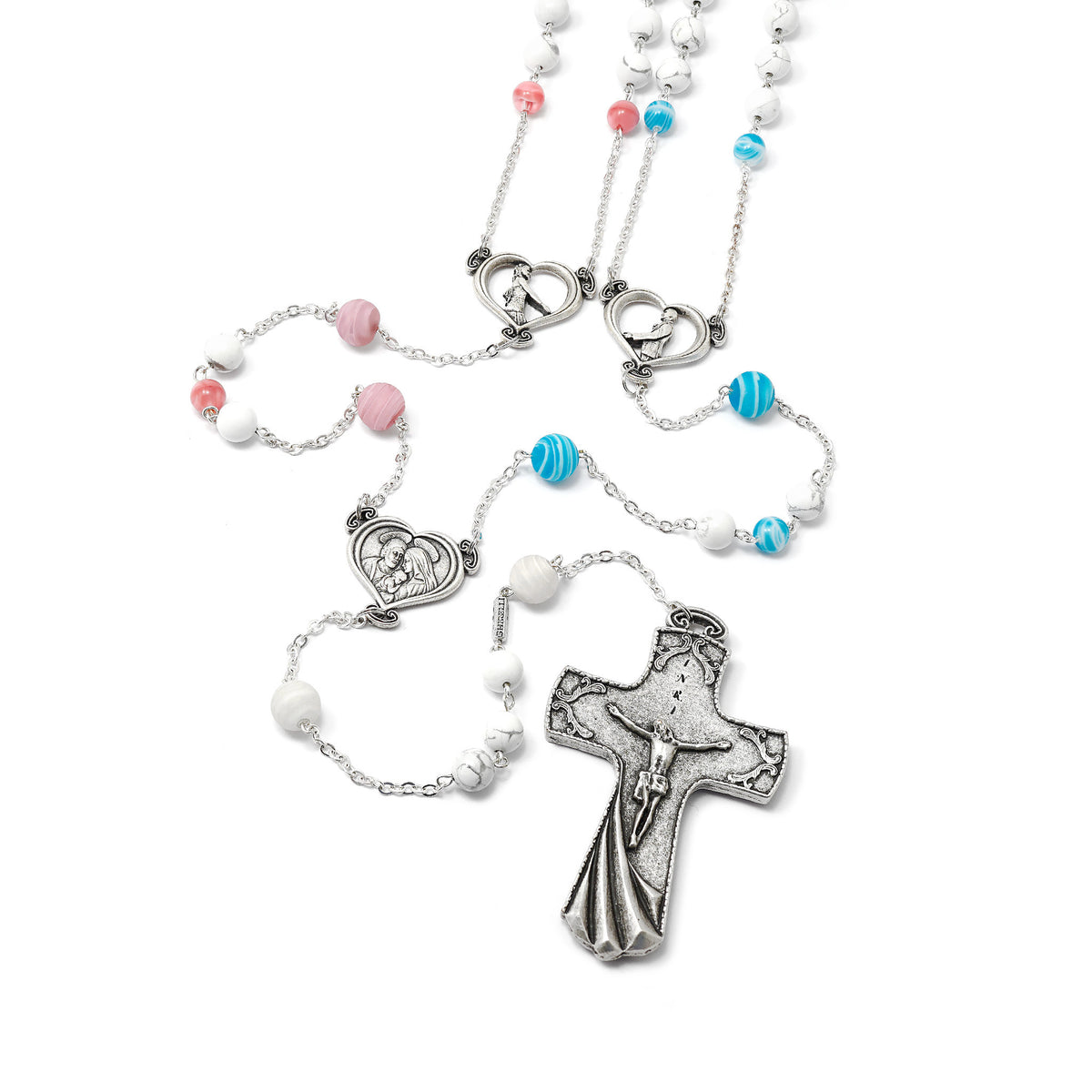 El Lazo Wedding Lasso Rosary with Murano Glass