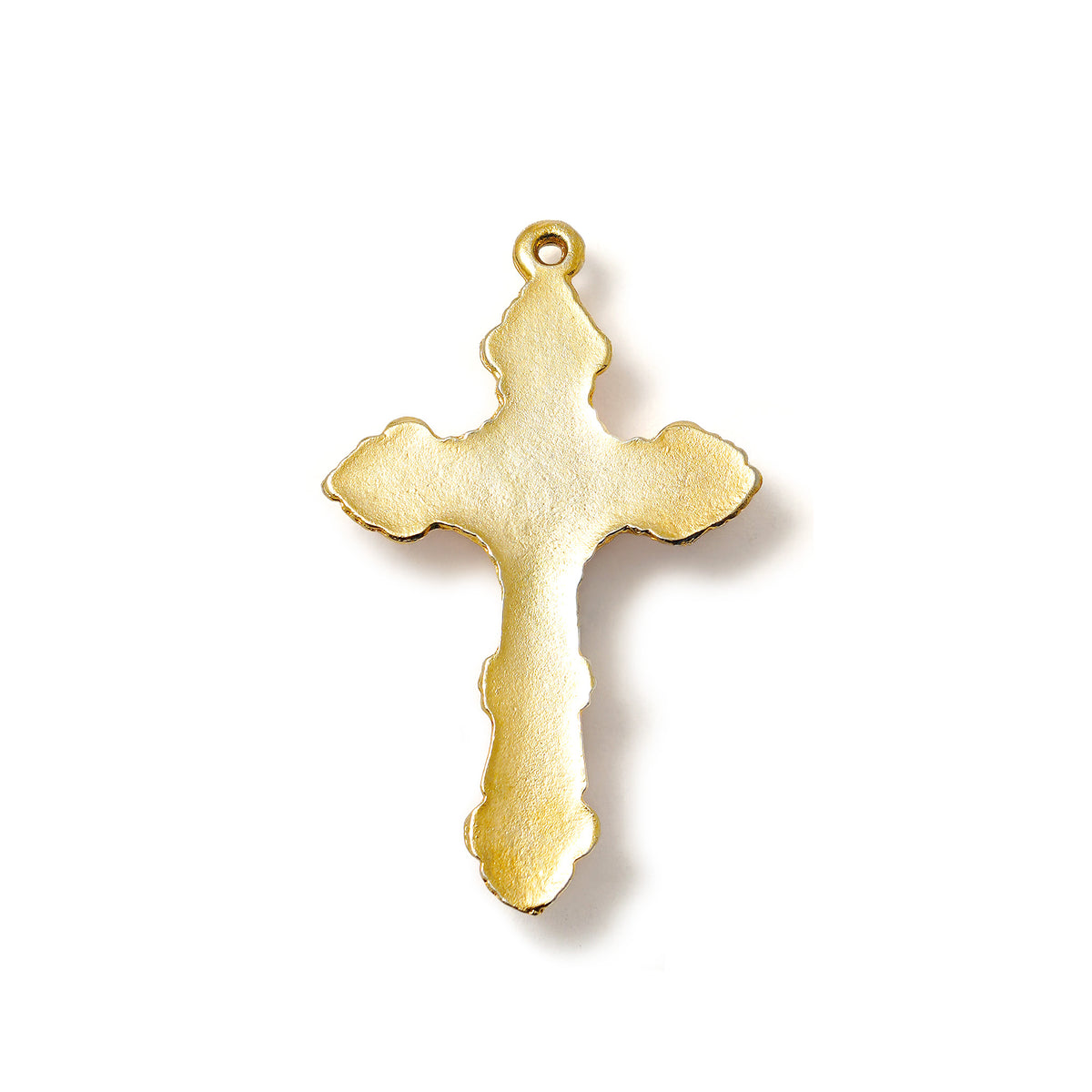 christmas rosary in gold