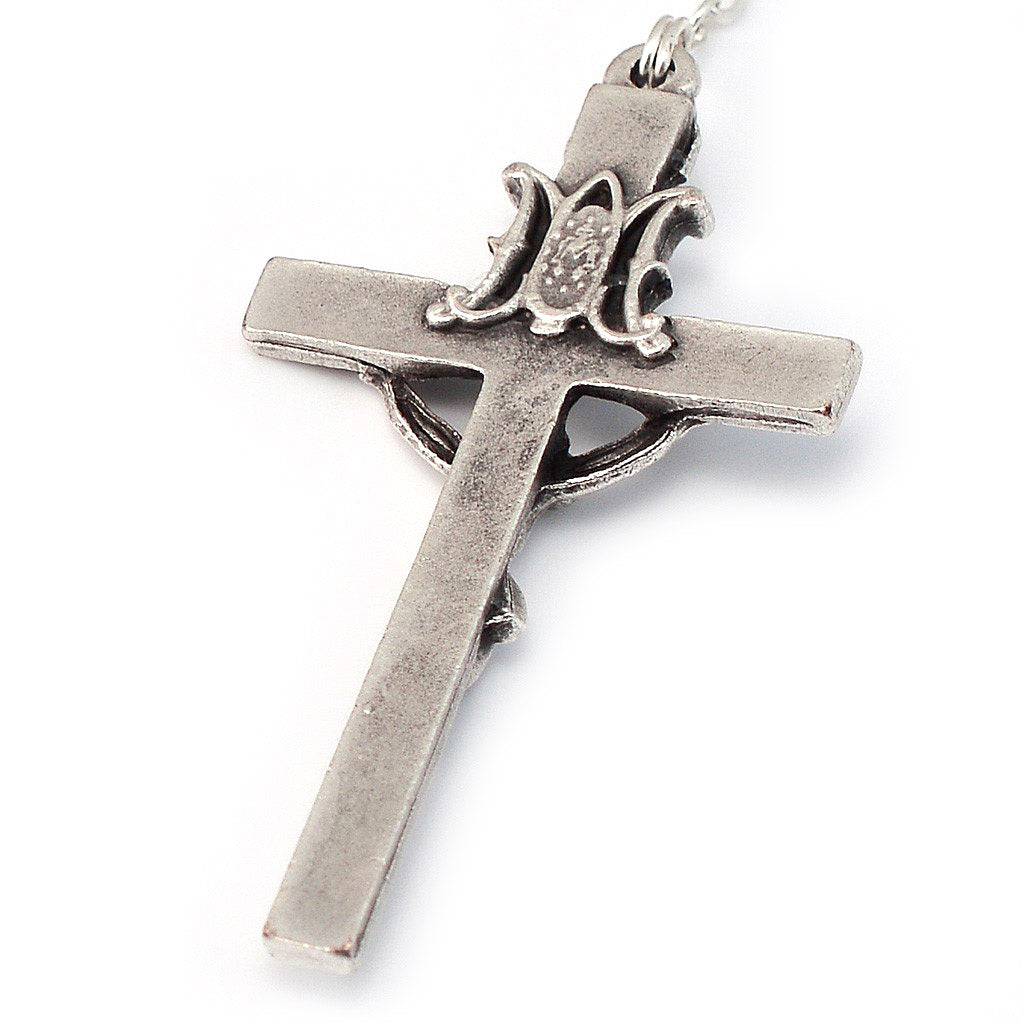 Annunciation Rosary, Silver &amp; Jade