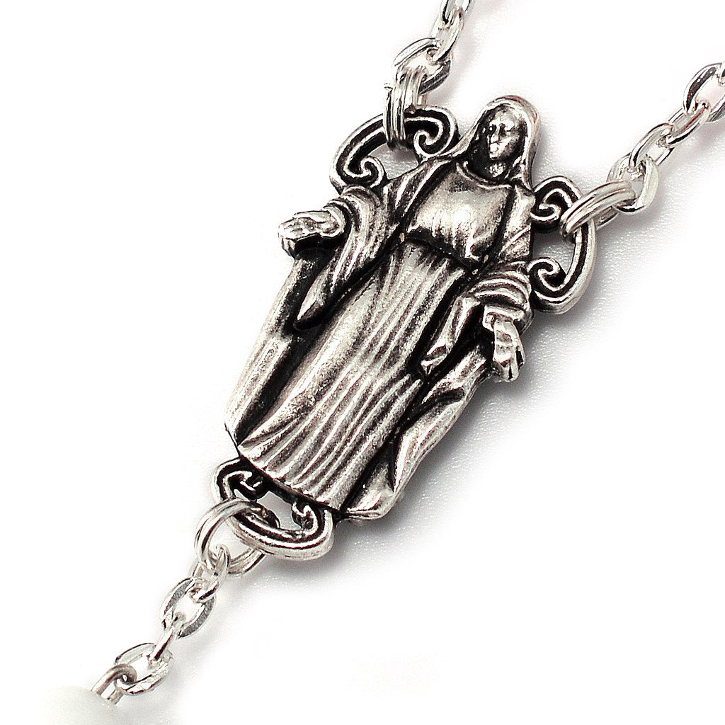 Penance and Mercy Rosary with Bohemian Glass