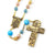 The Sistine Chapel Rosary in Antique Gold with Genuine Murano Glass