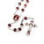 Fatima Crown, Hand Enameled & Silver Rosary