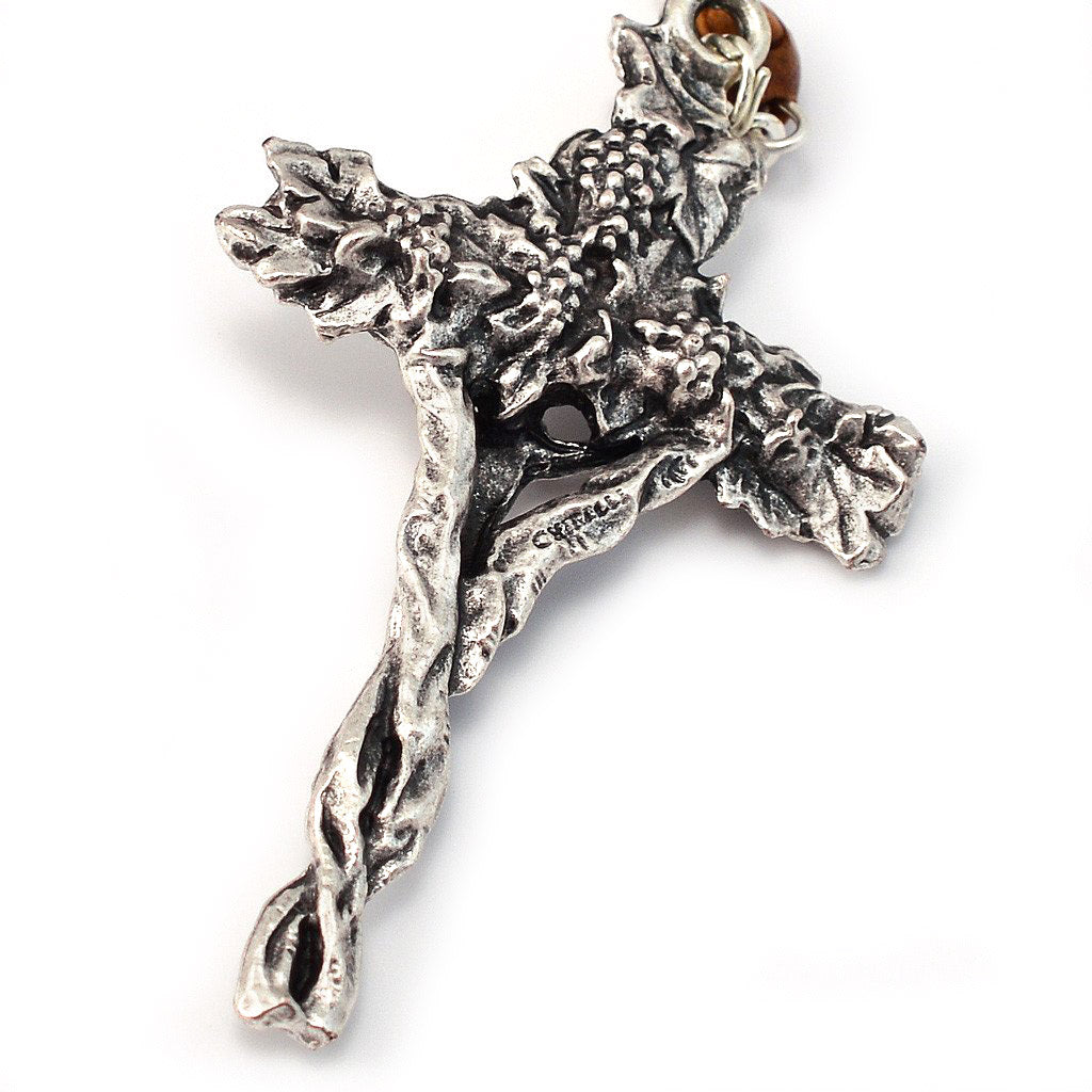 Fatima Immaculate Heart Wooden Rosary