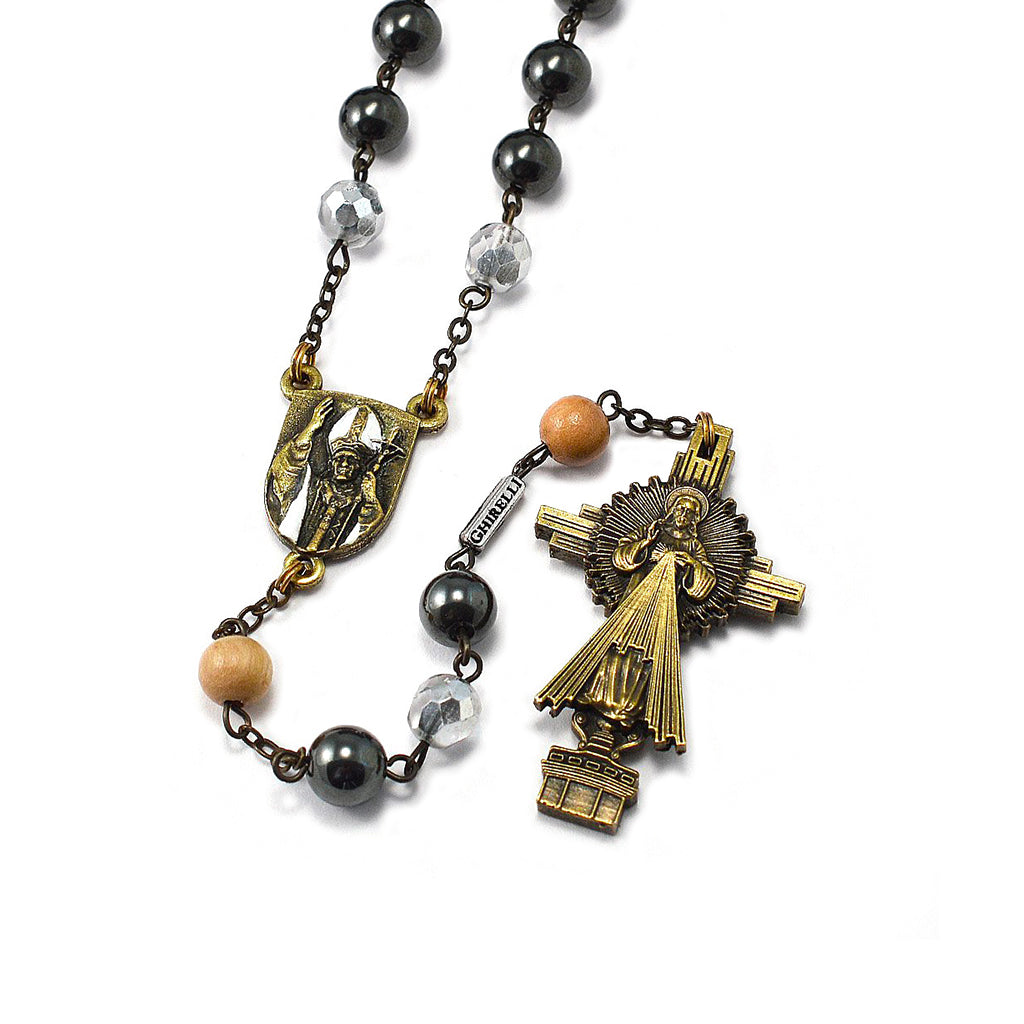 Saint John Paul II Rosary, Bronze - Ghirelli USA INC