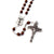 Holy Communion Vine & Branches Wooden & Silver Rosary