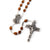 Fatima Immaculate Heart Wooden Rosary