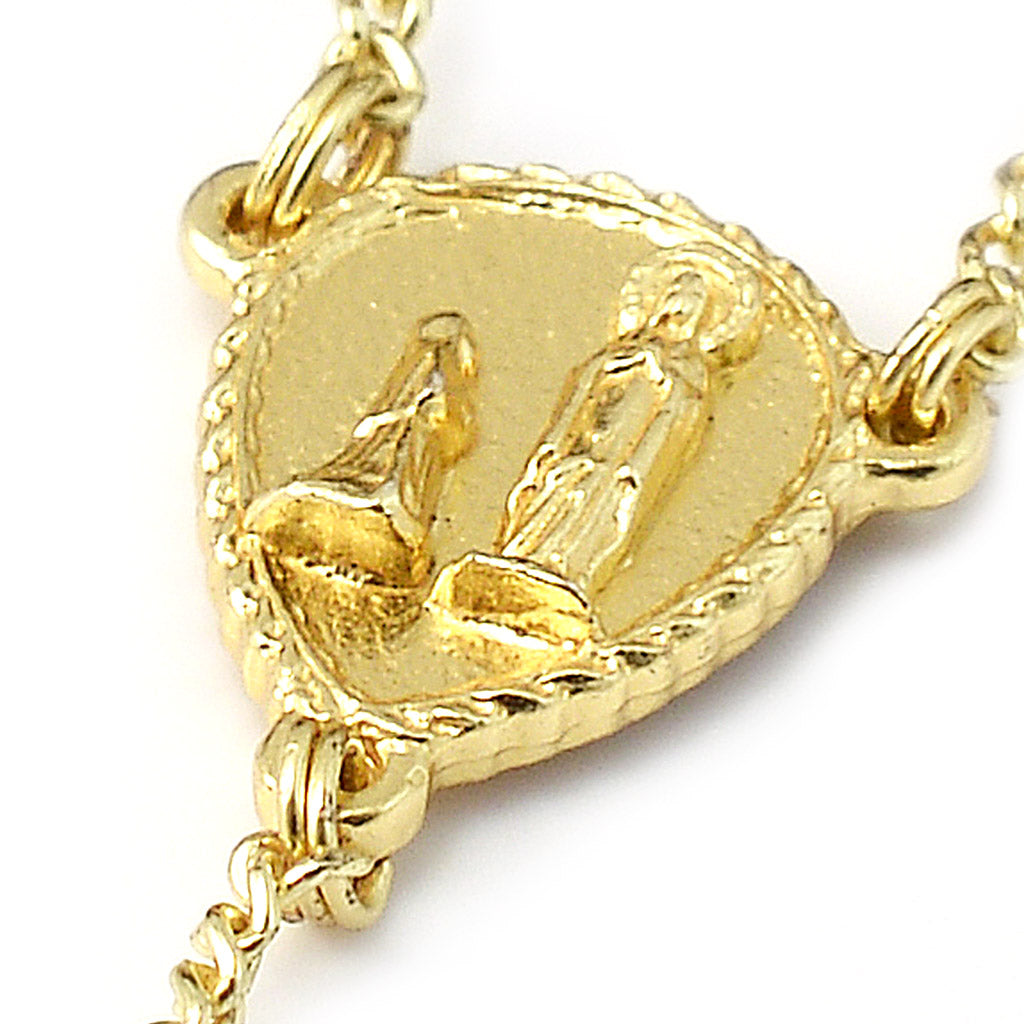 Precious Tiger&#39;s Eye &amp; Gold Rosary