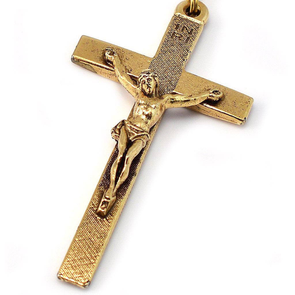 Saint Therese of Lisieux Gold Rosary