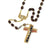 The USA Rosary in Gold Finish with 50 States Beads