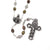 Miraculous Medal Rosary with Metal Beads