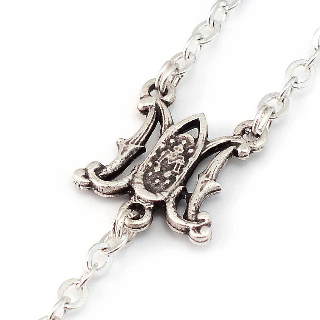 Miraculous Medal Silver Decade Rosary