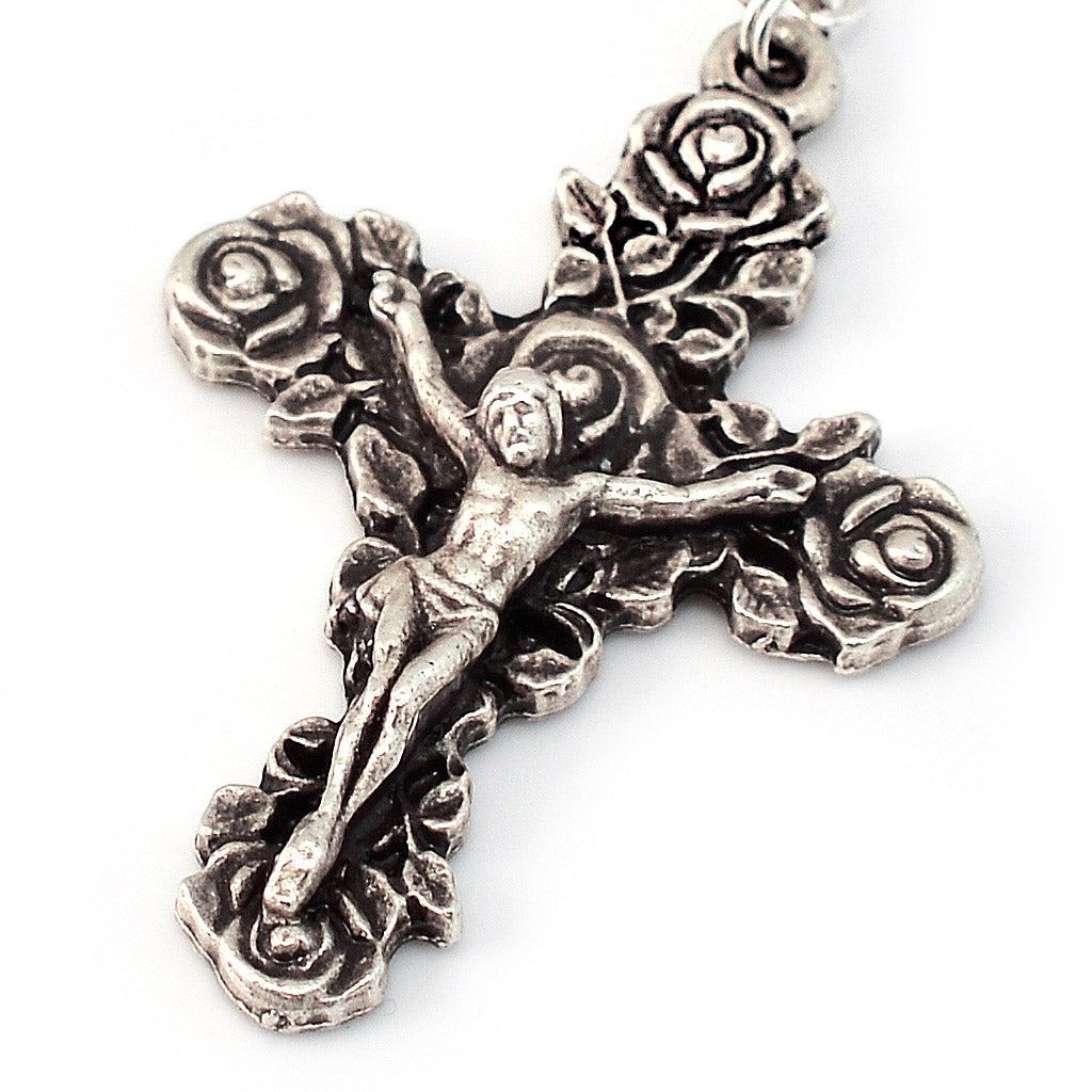 Saint Therese of Lisieux Silver Decade Rosary