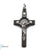 Saint Benedict Crucifix in Polished Gunmetal by Germoglio x Ghirelli, Small
