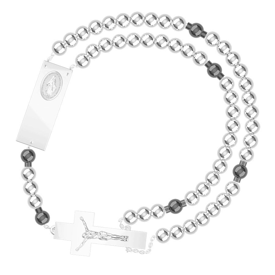 Rosalet® Rosary Bracelet in Sterling Silver
