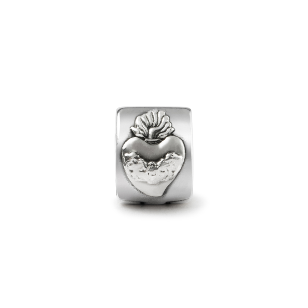 ROSALET® FAITH&#39;S CHARM - SACRED HEARTS - STERLING SILVER   
