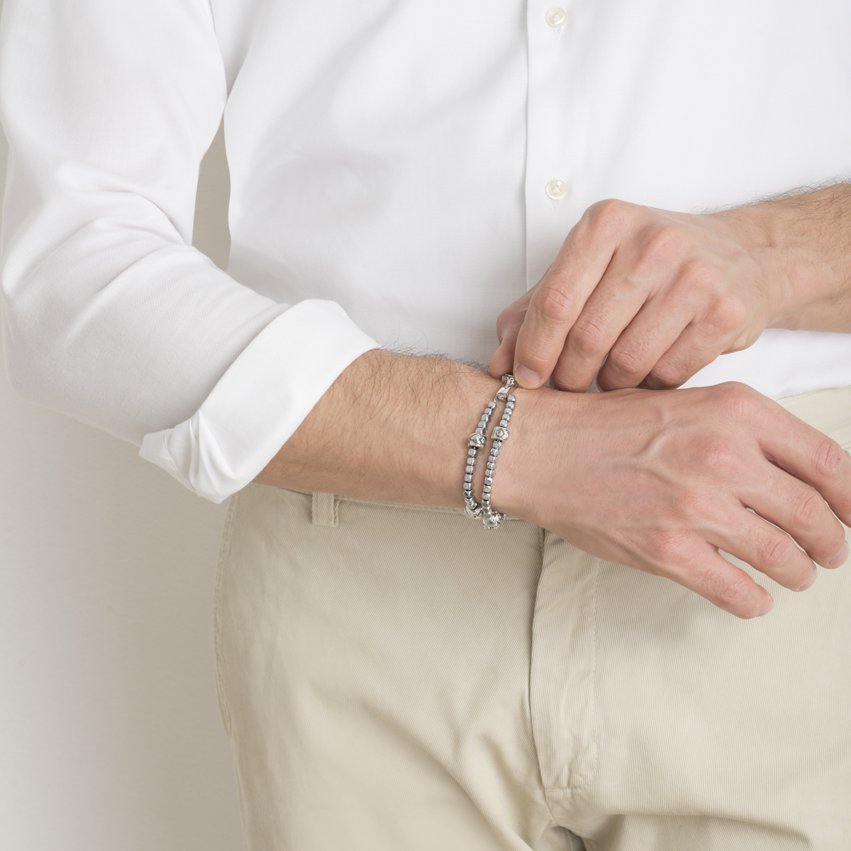 ROSALET® FAITH&#39;S CHARM - SACRED HEARTS - STERLING SILVER   