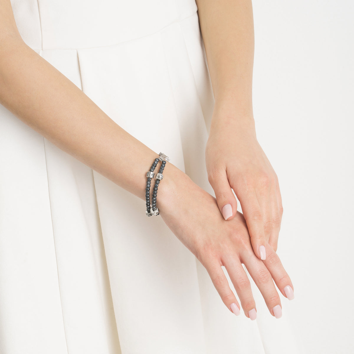 ROSALET® FAITH&#39;S CHARM - SAINT BENEDICT MEDAL - STERLING SILVER 