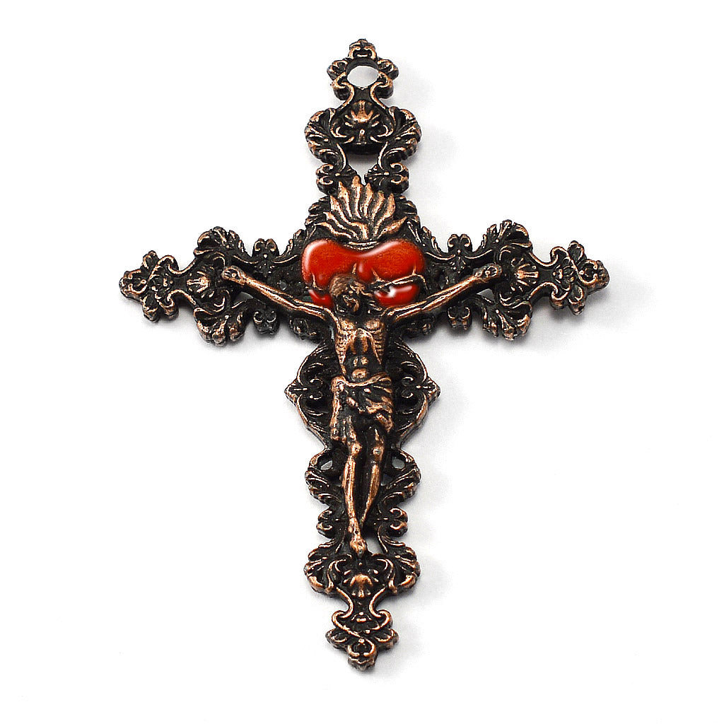 Our Lady of Fatima Rosary with Hematite Beads