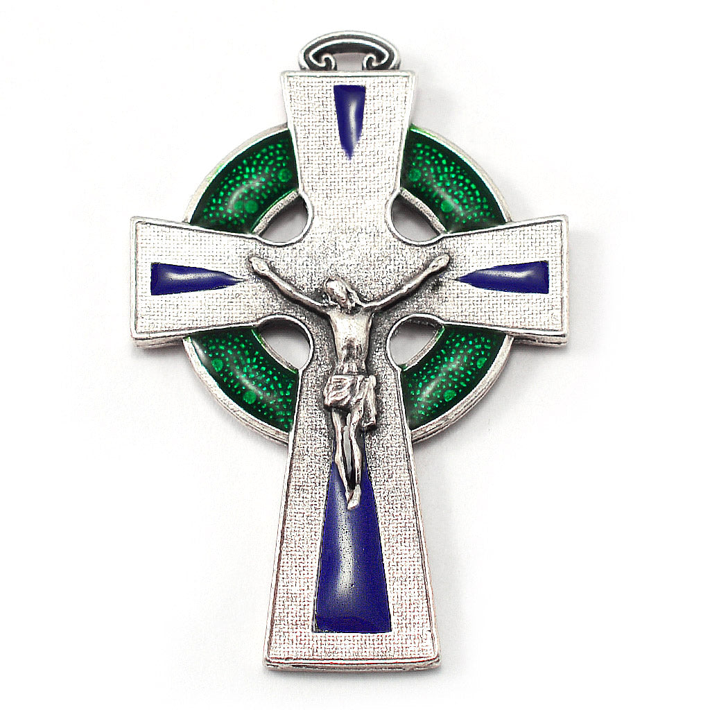 Our Lady of Knock Queen of Ireland Rosary with Murano Glass