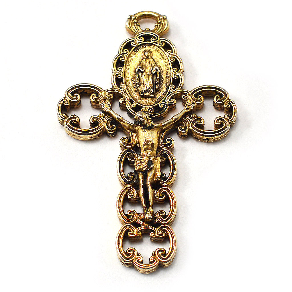 Miraculous Medal Crucifix — Catholic Sacramentals