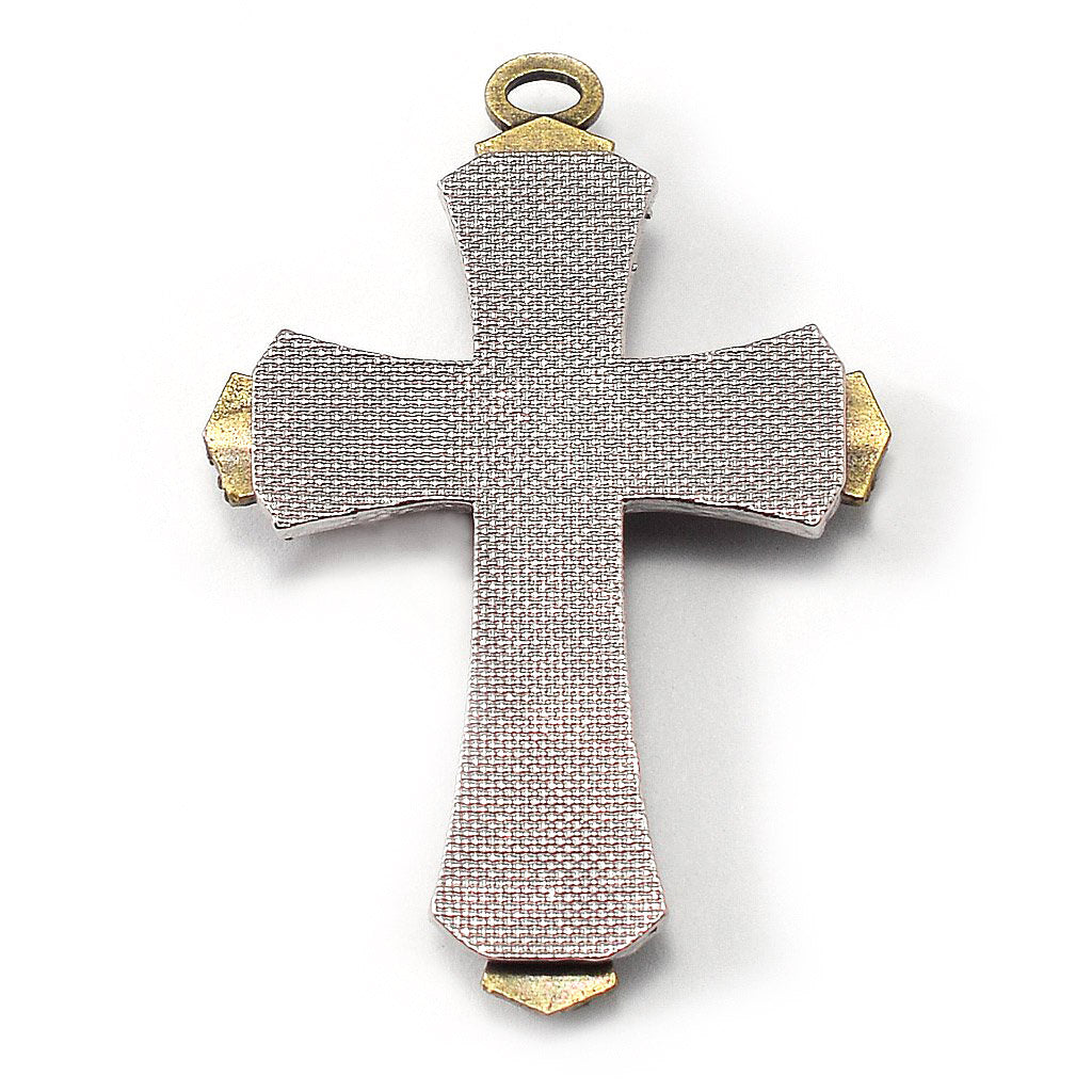 Saint Joseph Rosary in Bronze, Silver &amp; Hematite