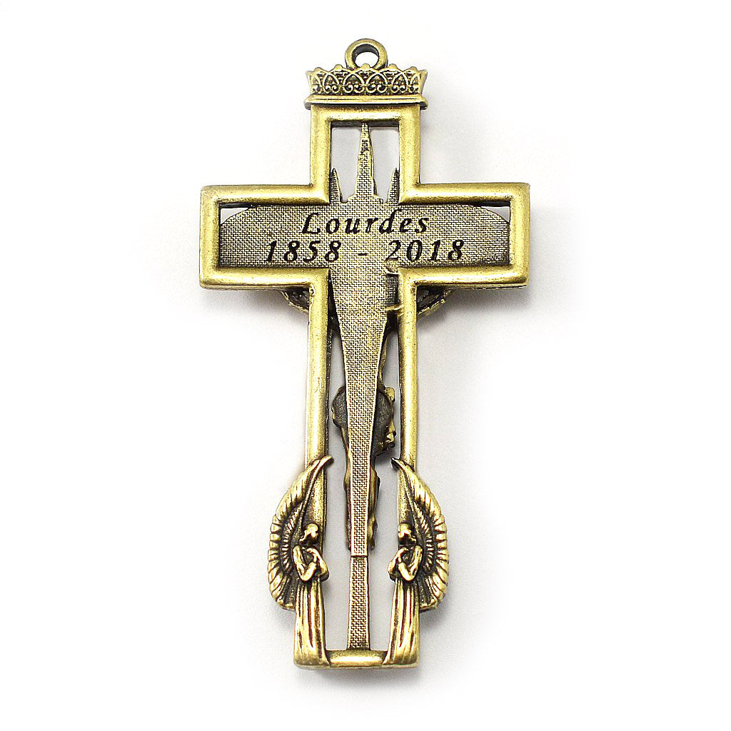 Our Lady of Lourdes 160th Anniversary Rosary, Antique Bronze