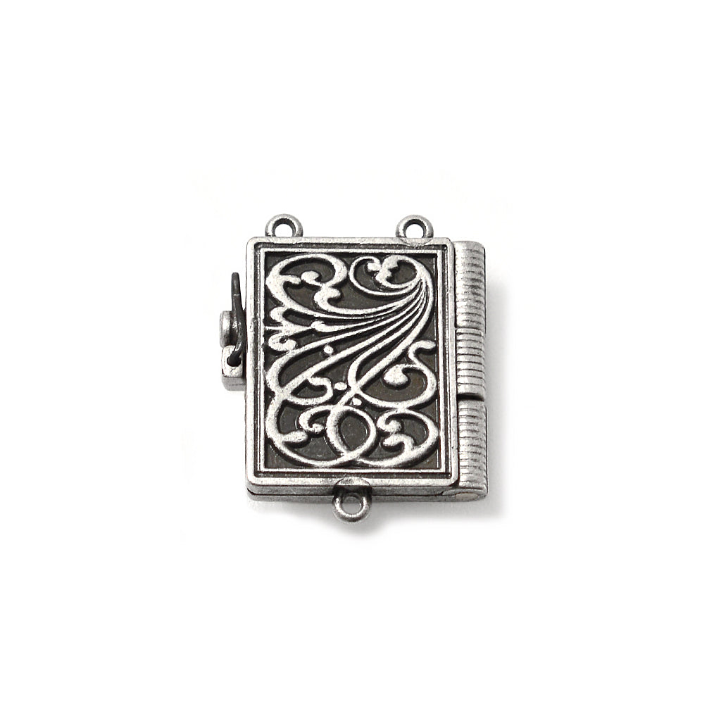 Lourdes Mysteries Booklet Blue &amp; Silver Rosary